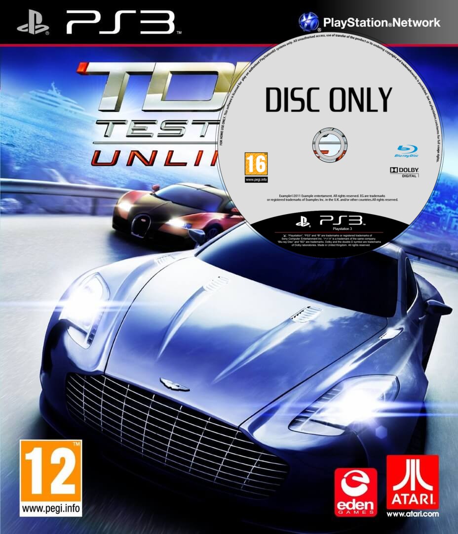 Test Drive Unlimited 2 - Disc Only - Playstation 3 Games