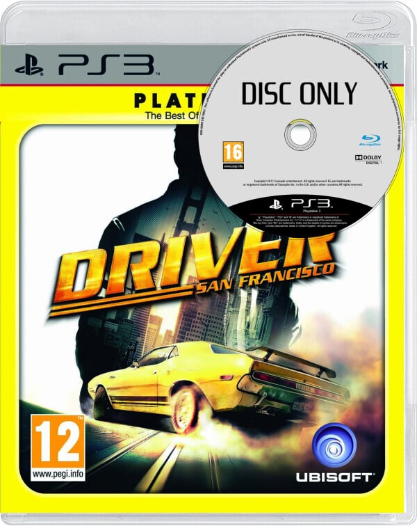 Driver: San Francisco - Disc Only - Playstation 3 Games