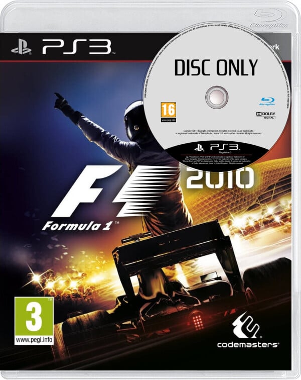 F1 2010 - Disc Only - Playstation 3 Games