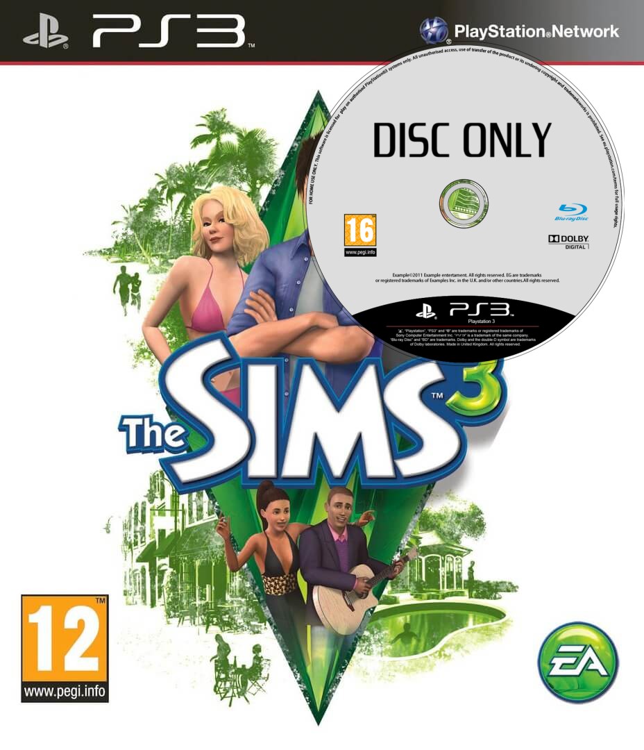 The Sims 3 - Disc Only - Playstation 3 Games