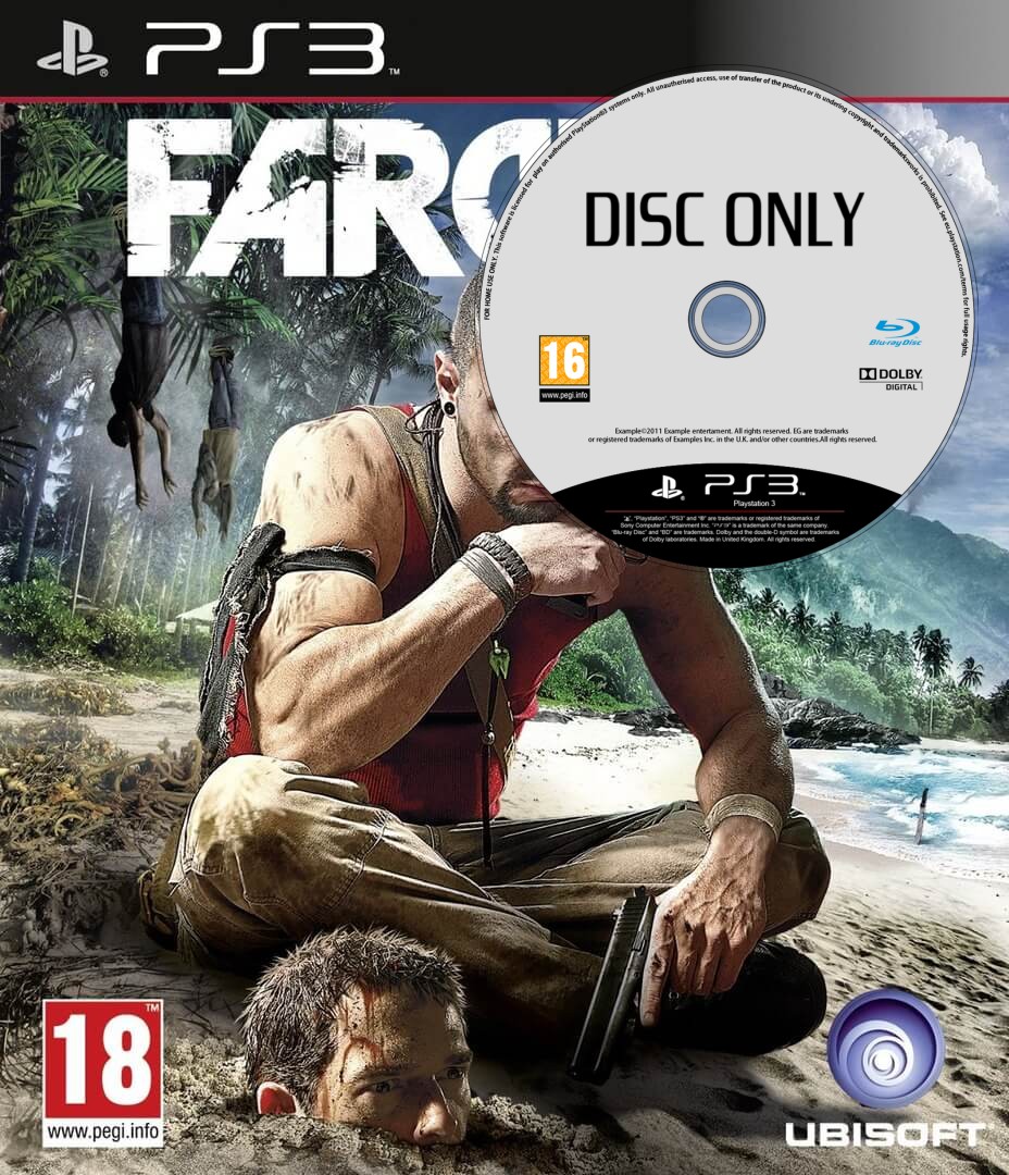 Far Cry 3 - Disc Only - Playstation 3 Games