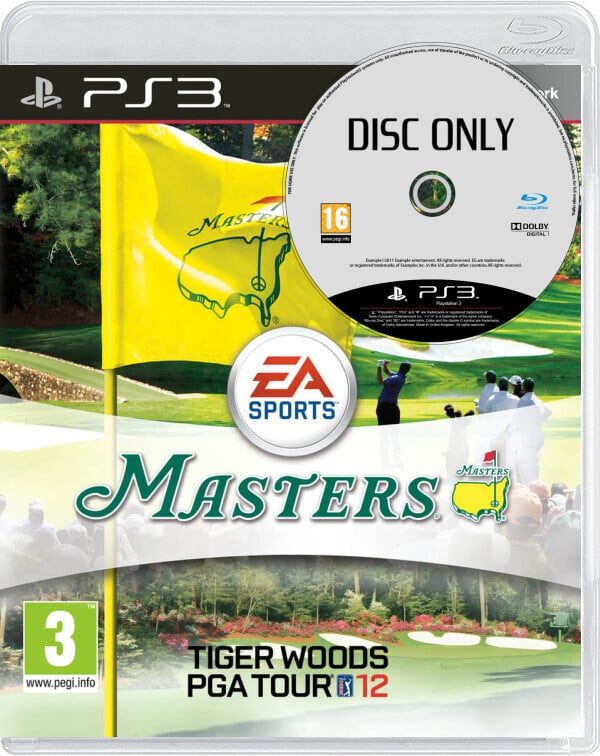 Tiger Woods PGA Tour 12: The Masters - Disc Only - Playstation 3 Games