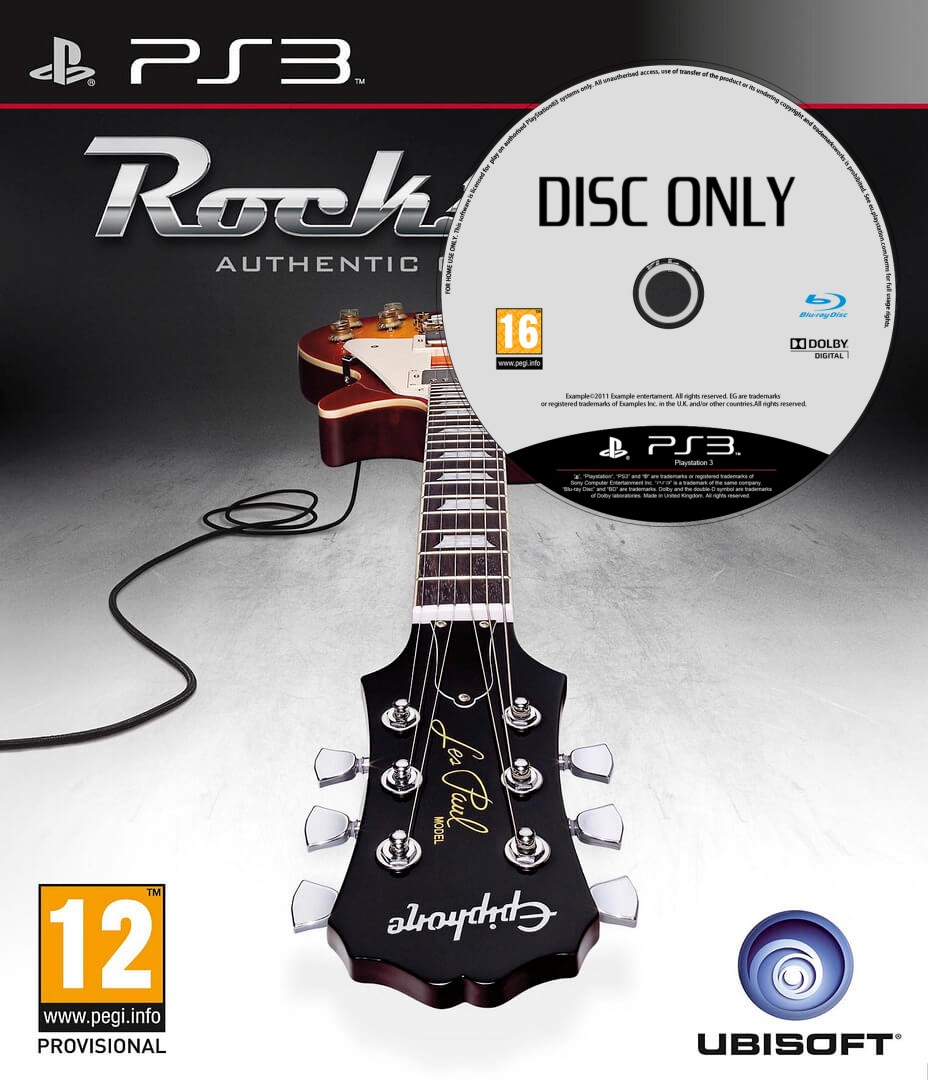 Rocksmith - Disc Only - Playstation 3 Games