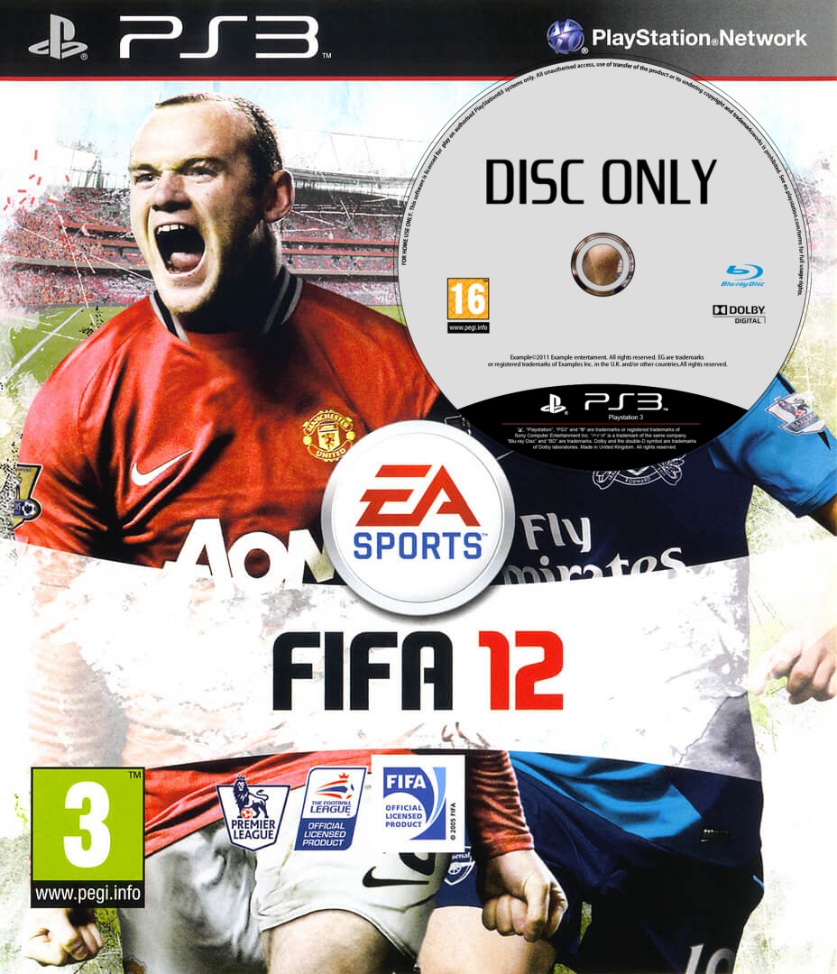 FIFA 12 - Disc Only - Playstation 3 Games