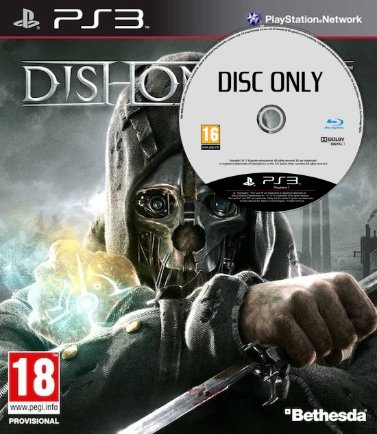 Dishonored - Disc Only Kopen | Playstation 3 Games