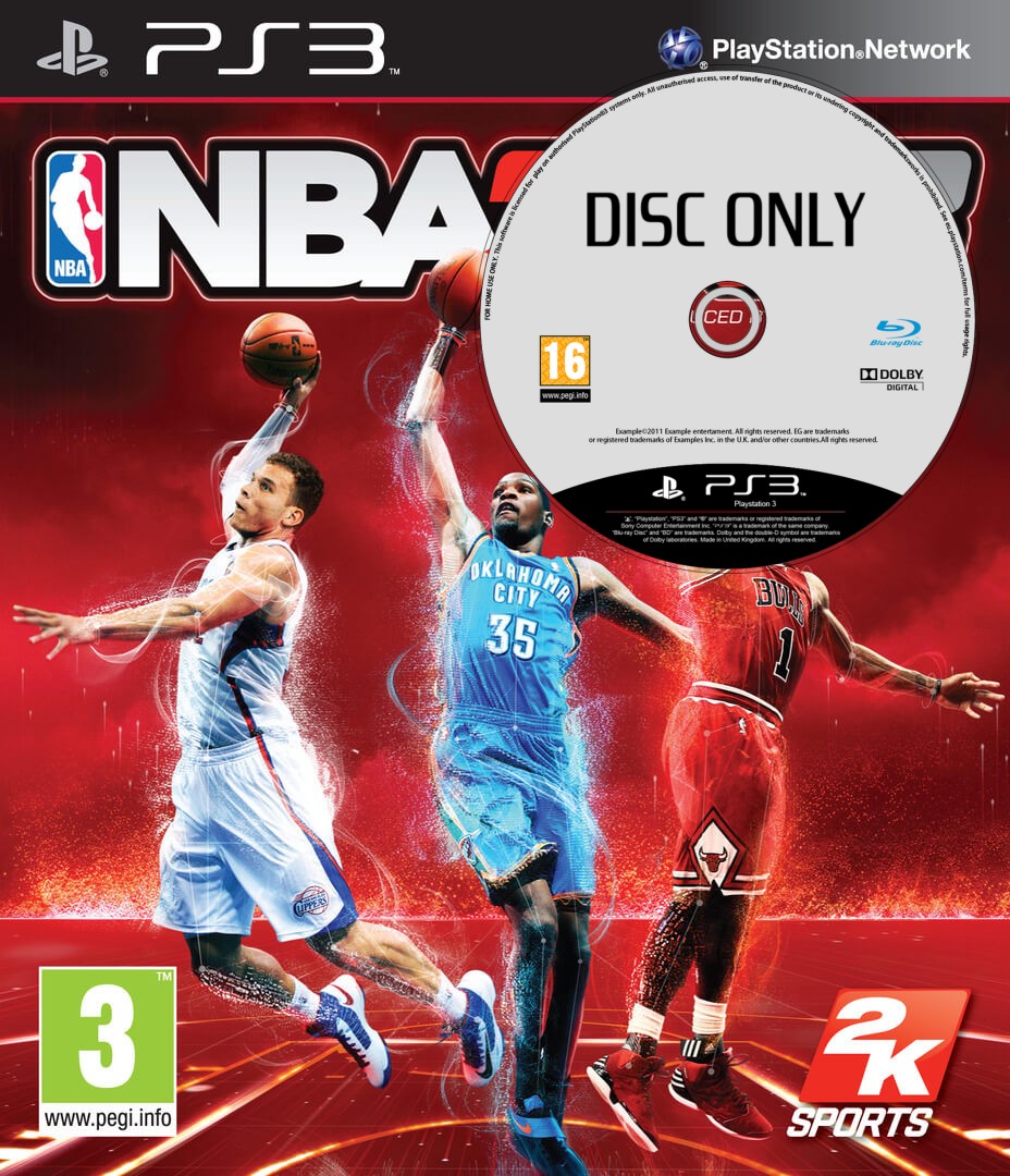 NBA 2K13 - Disc Only - Playstation 3 Games