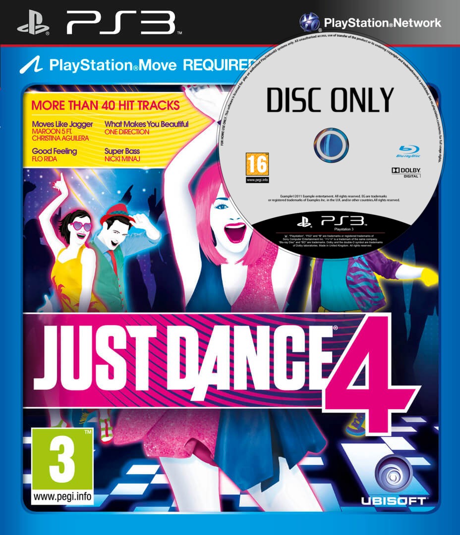 Just Dance 4 - Disc Only - Playstation 3 Games