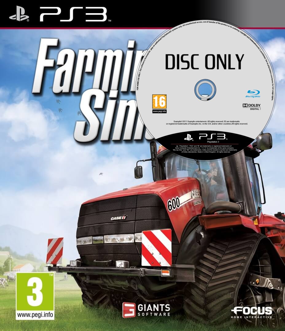 Farming Simulator 2013 - Disc Only - Playstation 3 Games