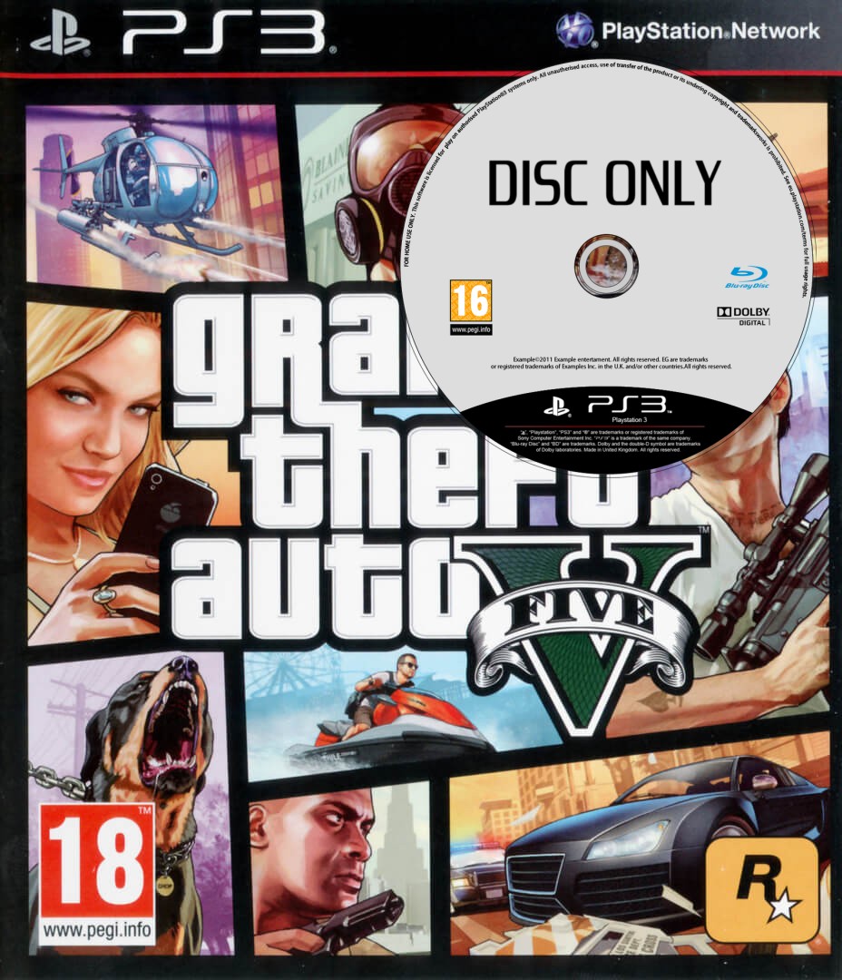 Grand Theft Auto V - Disc Only Kopen | Playstation 3 Games