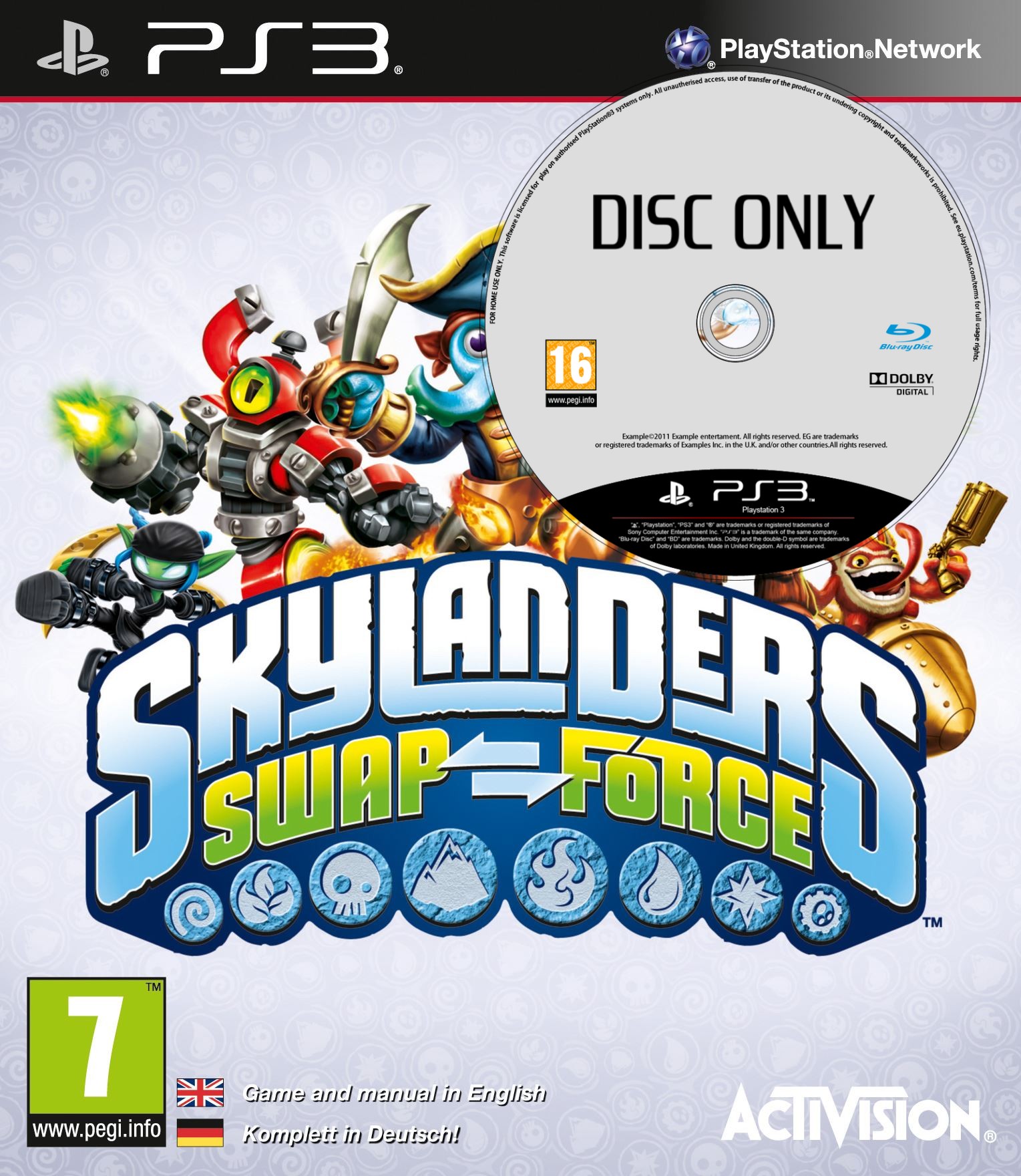 Skylanders: Swap Force - Disc Only - Playstation 3 Games