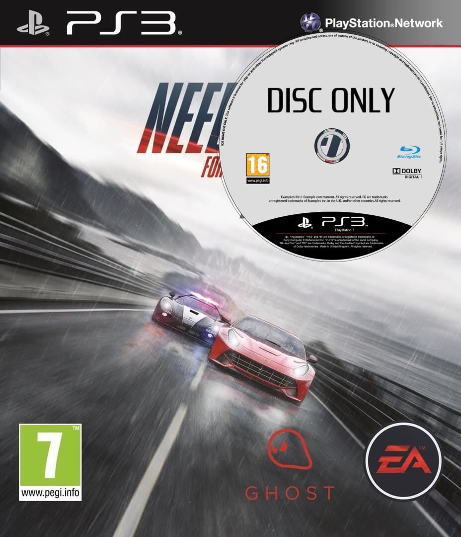 Need for Speed: Rivals - Disc Only - Playstation 3 Games