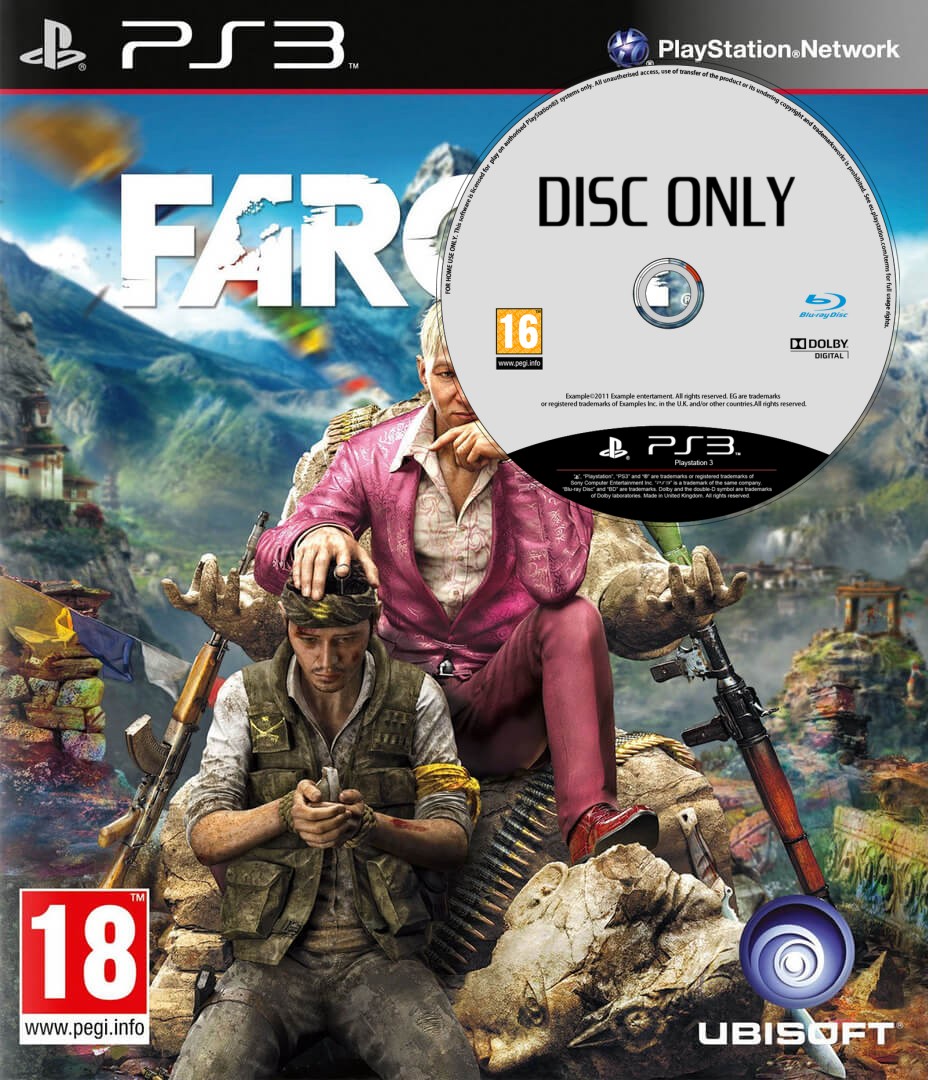 Far Cry 4 - Disc Only - Playstation 3 Games