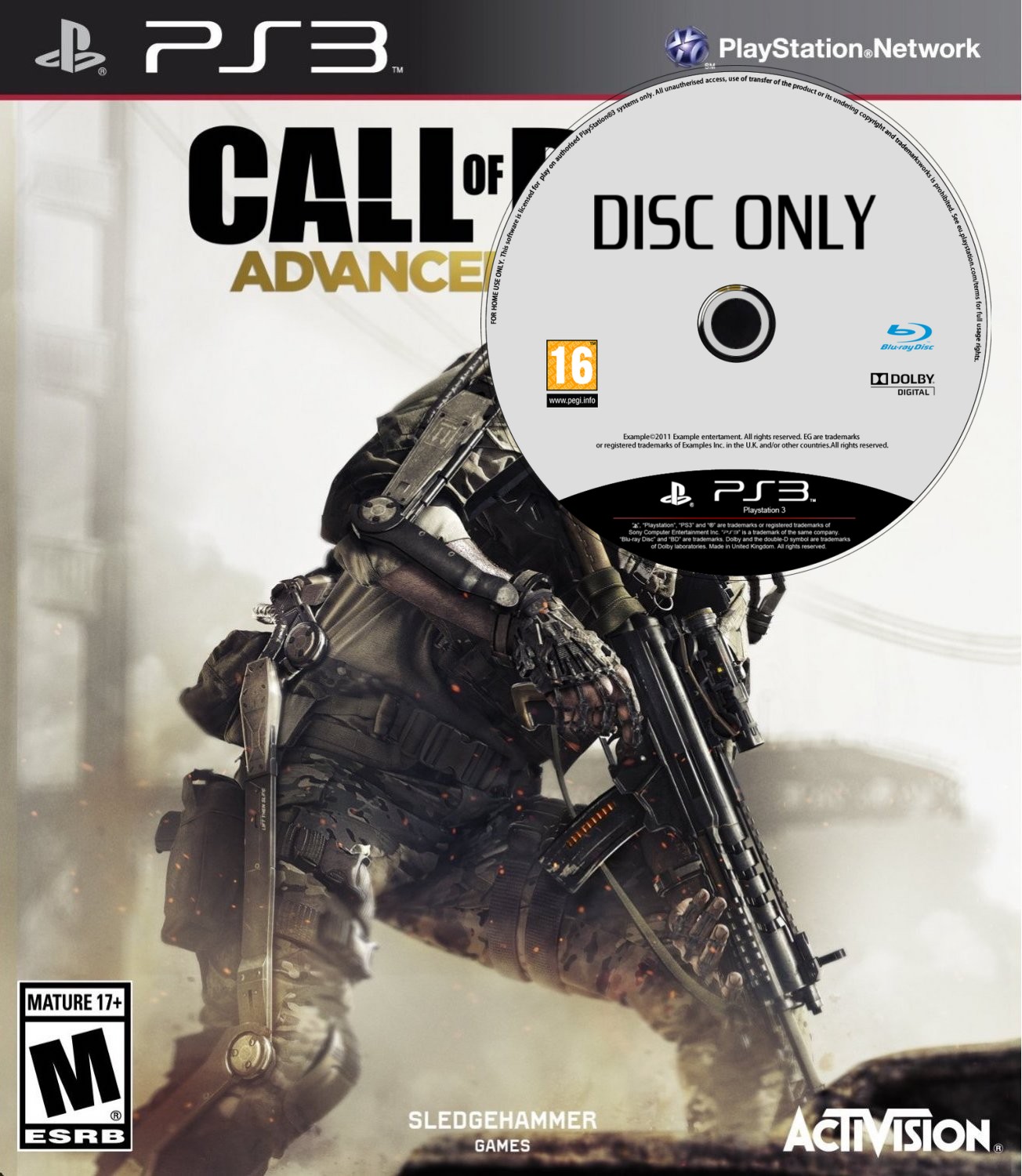 Call of Duty: Advanced Warfare - Disc Only - Playstation 3 Games