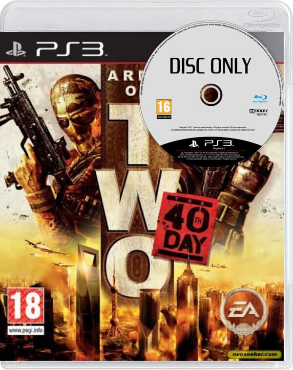Army of Two: The 40th Day - Disc Only Kaufen | Playstation 3 Games