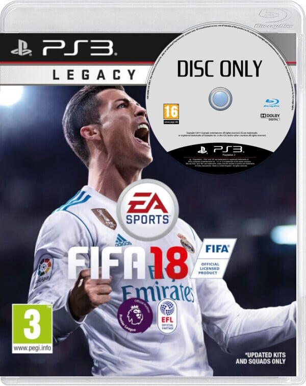 FIFA 18 - Disc Only Kaufen | Playstation 3 Games