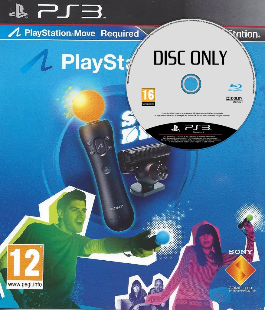 Starter Disc - PlayStation Move - Disc Only - Playstation 3 Games