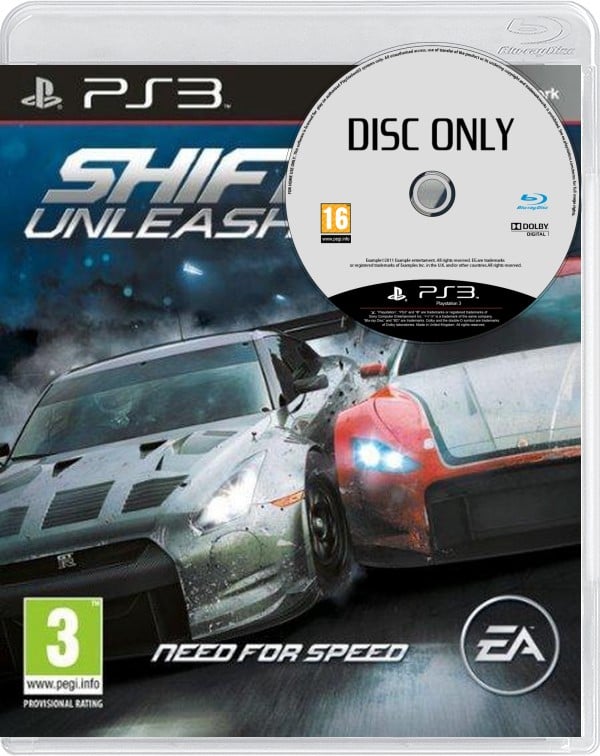 Shift 2: Unleashed - Disc Only - Playstation 3 Games