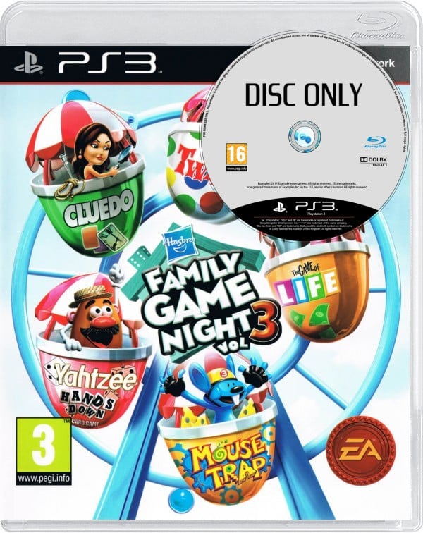 Hasbro Familie Spellen Avond 3 - Disc Only Kaufen | Playstation 3 Games