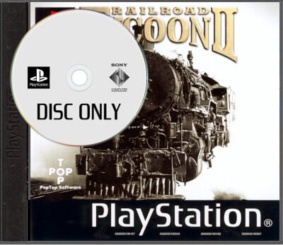 Railroad Tycoon II - Disc Only - Playstation 1 Games