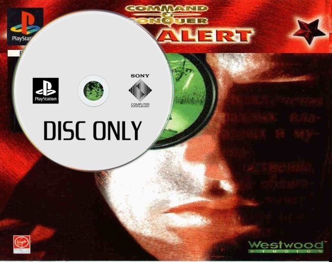 Command & Conquer: Red Alert - Disc Only - Playstation 1 Games