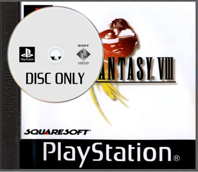 Final Fantasy VIII - Disc Only - Playstation 1 Games