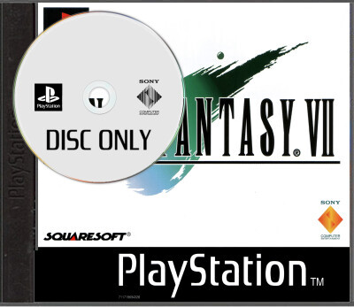 Final Fantasy VII - Disc Only - Playstation 1 Games