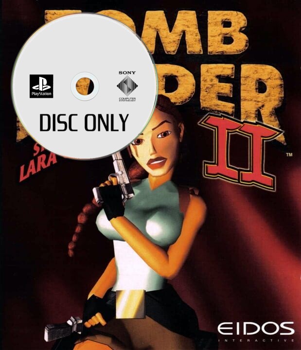 Tomb Raider II - Disc Only - Playstation 1 Games