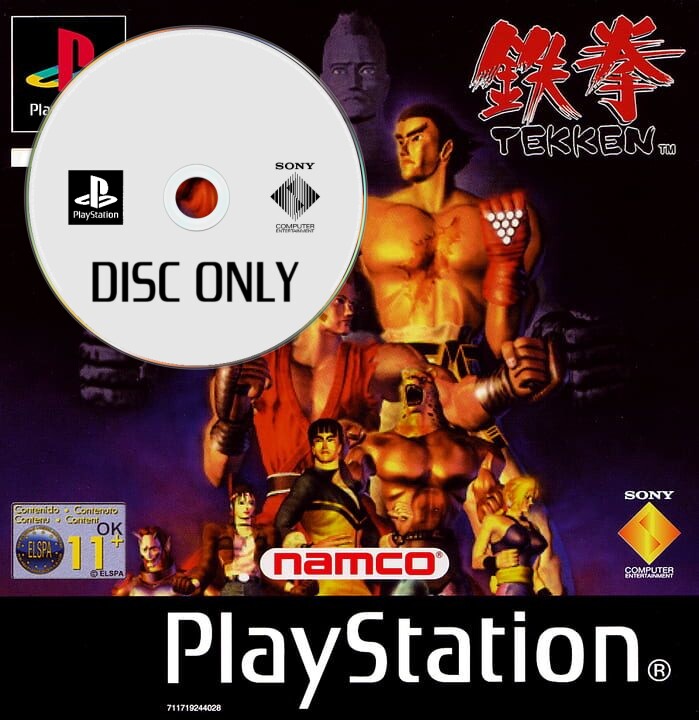 Tekken - Disc Only - Playstation 1 Games