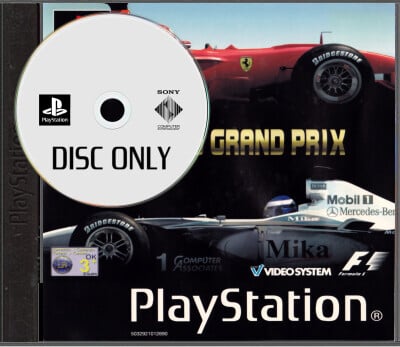F1 World Grand Prix - Disc Only - Playstation 1 Games