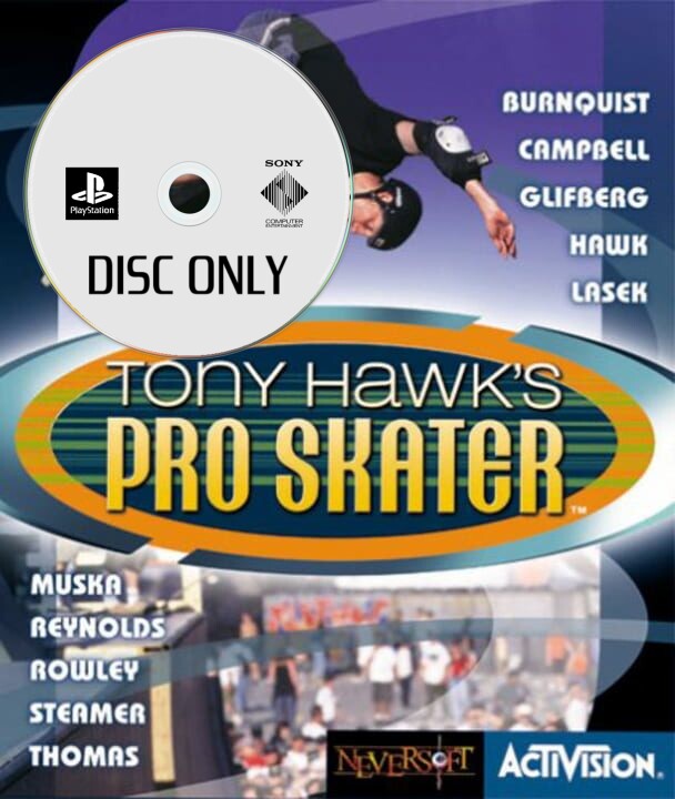 Tony Hawk's Skateboarding - Disc Only - Playstation 1 Games