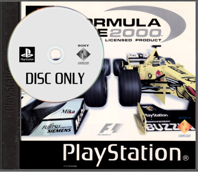 Formula One 2000 - Disc Only - Playstation 1 Games