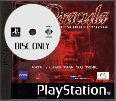 Dracula: The Resurrection - Disc Only - Playstation 1 Games