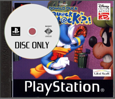 Donald Duck: Quack Attack - Disc Only - Playstation 1 Games