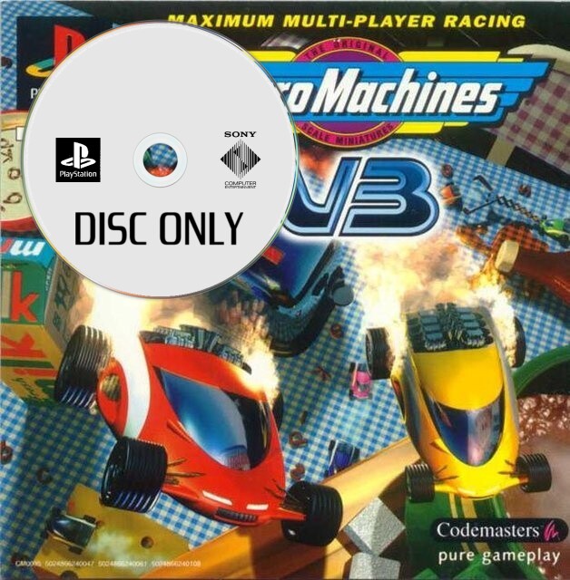 Micro Machines V3 - Disc Only - Playstation 1 Games