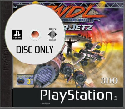 World Destruction League - Warjetz - Disc Only - Playstation 1 Games