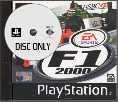 F1 2000 - Disc Only - Playstation 1 Games