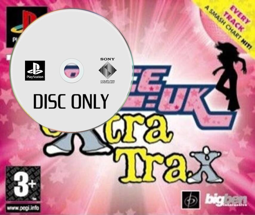 Dance: UK eXtra TraX - Disc Only - Playstation 1 Games