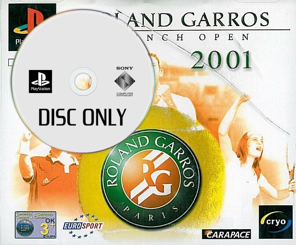 Roland Garros 2001 - Disc Only Kopen | Playstation 1 Games