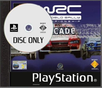 WRC: FIA World Rally Championship Arcade - Disc Only - Playstation 1 Games