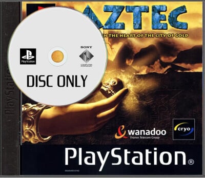 Aztec - Disc Only - Playstation 1 Games
