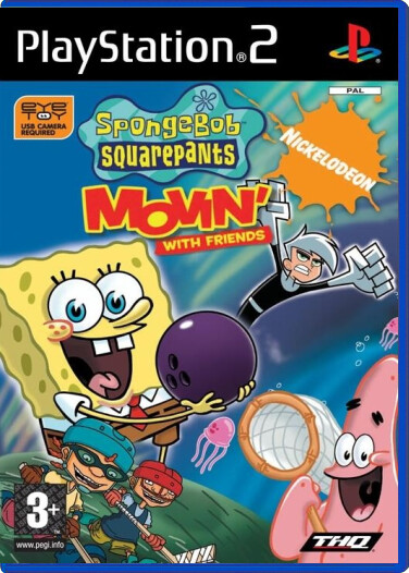 Spongebob Squarepants: Movin' with Friends - Playstation 2 Games