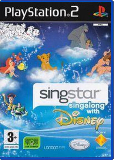 Singstar Singalong with Disney - Playstation 2 Games
