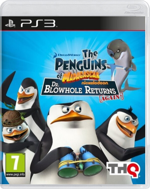 Penguins Of Madagascar: Dr Blowhole Returns Again! - Playstation 3 Games