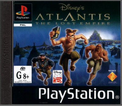 Disney's Atlantis: The Lost Empire - Playstation 1 Games