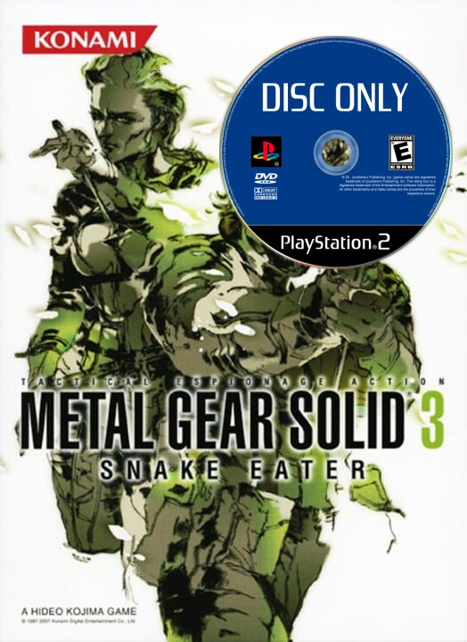 Metal Gear Solid 3: Snake Eater - Disc Only Kopen | Playstation 2 Games