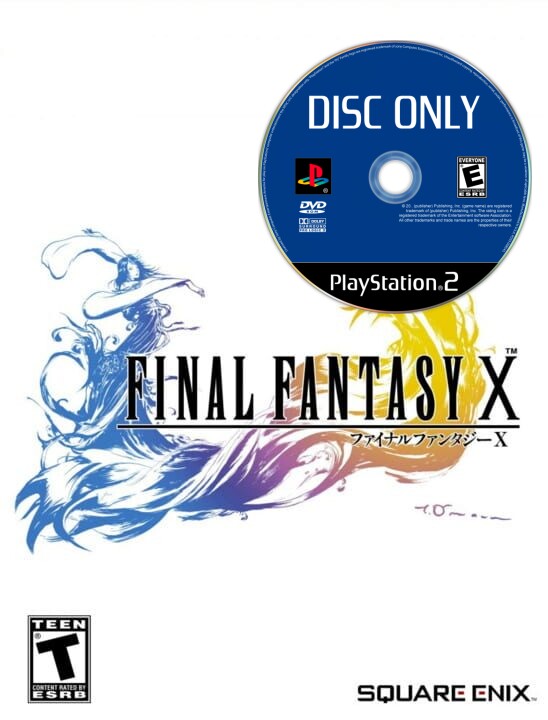Final Fantasy X - Disc Only - Playstation 2 Games