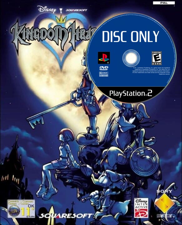 Disney Kingdom Hearts - Disc Only - Playstation 2 Games