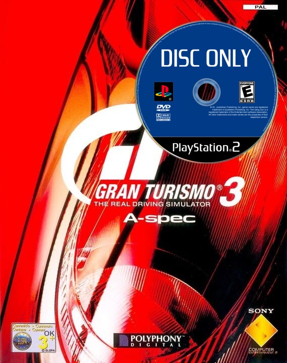 Gran Turismo 3: A-Spec - Disc Only - Playstation 2 Games