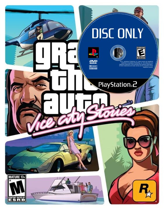 Grand Theft Auto: Vice City Stories - Disc Only - Playstation 2 Games
