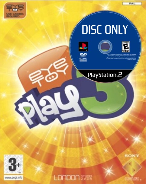 EyeToy: Play 3 - Disc Only - Playstation 2 Games